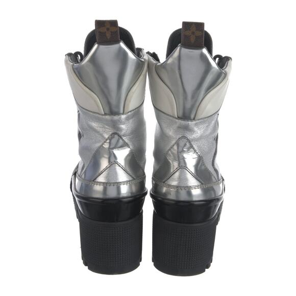 ❤️Louis Vuitton Leather Lace-Up Combat Boots❤️ - Picture 4 of 5